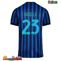 Camisa de Futebol Inter Milan Nicolo Barella #23 Equipamento Principal 2025-26 Manga Curta
